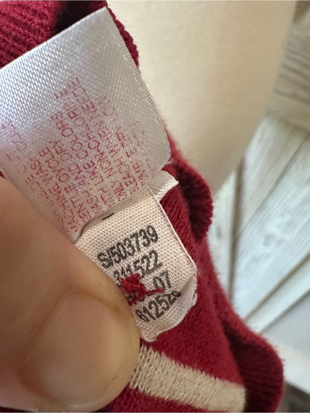 GAP Y2k (RED) Campaign Striped Knit Stretch Top - Picture 11 of 11